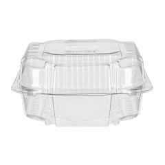 Kaanega koogikarp 104x104x48mm PET, kastis 600tk