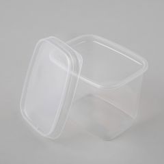 Greiner container 1000ml, 142x106mm, transp, PP, 500pcs/box