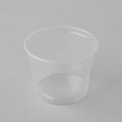 Transparent degustation cup K7010, 100ml, ø 67mm, PP, 100pcs/pack