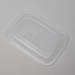 Plastic PP lid for deli container 226x154mm, 50pcs/pack