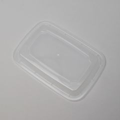 Plastic PP lid for deli container 200x136mm, 50pcs/pack
