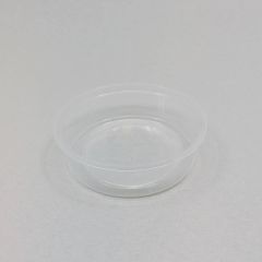 Transparent PP container 125ml, ⌀101, 100pcs/pack
