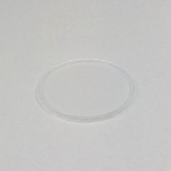 Крышка для пластикового стакана 125 мл, прозрачный PP, 100шт/упак