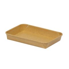 Sushikarp PAP/PE, 187x130x24mm, kraft, 50tk