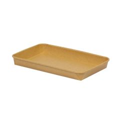 Sushikarp PAP/PE, 242x156x24mm, kraft, 50tk