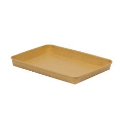 Sushikarp PAP/PE, 261x186x24mm, kraft, 50tk