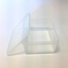 Flat lid for Toscana container, transp, PP