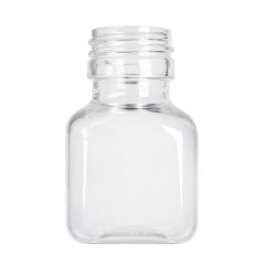 Kandiline plastpudel, ilma korgita, PET/RPET, 50ml, kael ø28mm, 126tk
