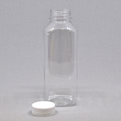 Kandiline plastpudel, ilma korgita, 0,5l, kael 38mm, PET, pakis 104tk