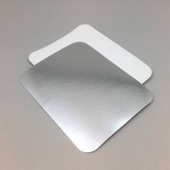 Lid for foil container MR3, AL/carton, 100pcs/pack