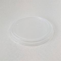 Transparent lid for round ø 124mm deli container, PP, 650pcs/box