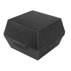 Hamburgerikarp,must mikro kartong, 50tk