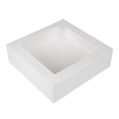 Koogikarp aknaga,valge, nano-micro kartong, 50tk