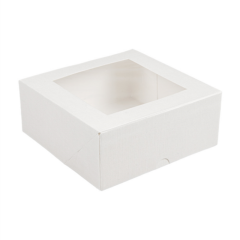 Koogikarp aknaga,valge, nano-micro kartong, 50tk