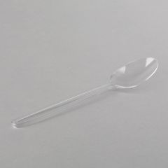 Venus transparent tablespoon 185mm, PS, reusable, 50pcs/pack