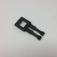Gray plastic buckle for PP band strapping, 16mm, 1000pcs/box