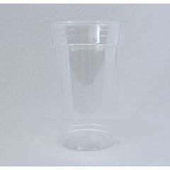 Transparent rPET Smoothie cup 250ml, ø 78mm, 50pcs/pack