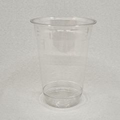 Transparent rPET Smoothie cup 400ml, ø 95mm, 50pcs/pack