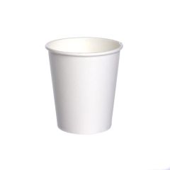 White paper coffee cup 250ml, ø 80mm, 100pcs/pack