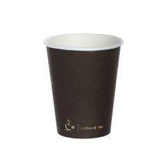 Brown paper hot cup Coffee 4 You 300ml, ø90mm, 50pcs/pack