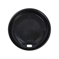 Black PS lid for 350ml/12oz paper cup, 100pcs
