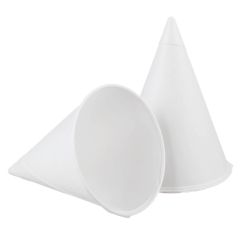 White carton small cone cup 118ml, 200pcs/pack