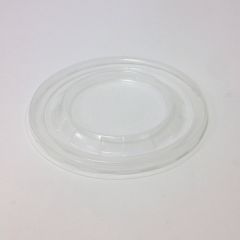 Transparent PP lid for ø130mm round bowl, 100pcs/pack