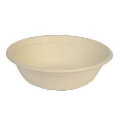 Round bowl made of sugarcane 950ml, Ø208/60mm, 50pcs
