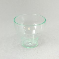 Маленький пластиковый стакан 65мл, ø55x50мм, прозрачныи PS, 20шт/упак