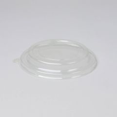 Clear PET cover for round paper container 750ml, 50pcs/pack