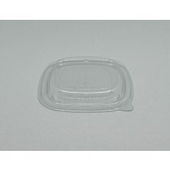 Lid for rPET square salad container 400ml, 600ml (130x130), box of 6psc x50pcs
