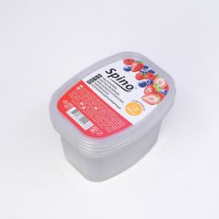 Säilituskarp Spino 500ml, läbip, PP, pakis 5kmpl
