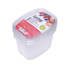 Säilituskarp Spino 750ml, läbip, PP, pakis 5kmpl