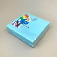 Bicolor бумажные салфетки 330x330мм синяя, 40шт/упак.