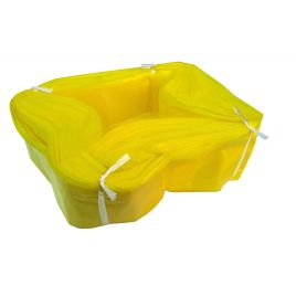 Garbage bag Saclo MAXI yellow 27my, Ø570mm, 110m