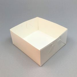 Koogikarbi põhi nr 4A, 175x160x80mm, valge kartong, pakis 200tk