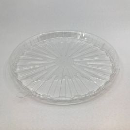 Прозрачная круглая основа для торта ø285мм PET, 285шт/коробка