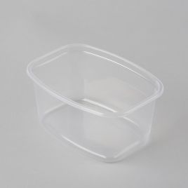 Greiner container 500ml, 139x102mm, transp, PP, 35pcs/pack