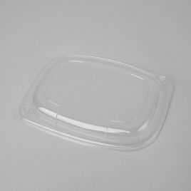 Lid for 170x215mm deli container, transparent PP, 20pcs/pack