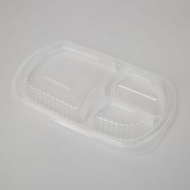 Transparent PP lid for hot food container M8020, 100pcs/pack