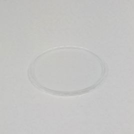 Крышка для пластикового стакана 125 мл, прозрачный PP, 100шт/упак