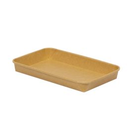 Sushi tray PAP/PE, 224x141x24mm, PET, 50psc