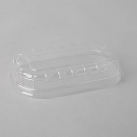 Clear PET lid for FP 125/250g berry container, 1000pcs/box