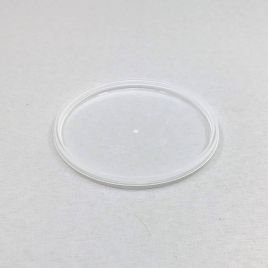 Transparent round PP lid for deli container ø95mm, 2280pcs/box