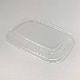 Transparent rPET lid for tray 260x190mm, 250pcs/pack