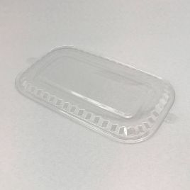 Transparent rPET lid for tray 228x140mm, 250pcs/pack