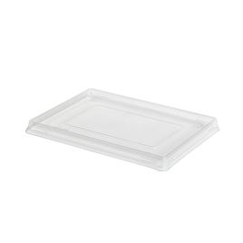 Lid for cardboard box 750ml (170x120x45mm) PET, 8pkx50pcs