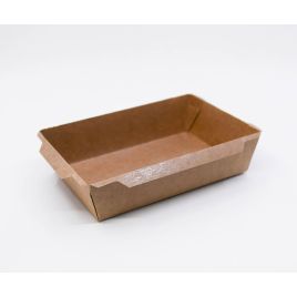 Cardboard box 1200ml kraft (200x140x50mm), 6pkx50pcs