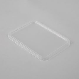 Плоская крышка для контейнеров Eurobox, прозрачная РР, 50шт/упак.