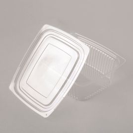 Пластиковые крышки для контейнеров EstPak SS, прозрачные OPS, 500шт/коробка